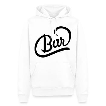 Tolles Logo für Getränkekarte einer Bar - Männer Premium Bio Hoodie - Weiß - Vorne - Nico (187cm)
