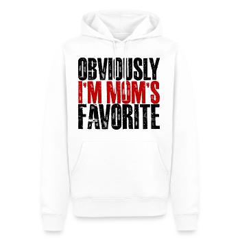 Obviously I'm Mom's Favorite 11 - Männer Premium Bio Hoodie - Weiß - Vorne - Nico (187cm)
