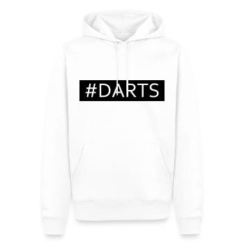 Darts Leidenschaft Sport Spieler Fans Geschenk - Männer Premium Bio Hoodie - Weiß - Vorne - Nico (187cm)