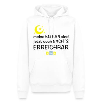 lustige Babysprüche - Männer Premium Bio Hoodie - Weiß - Vorne - Nico (187cm)