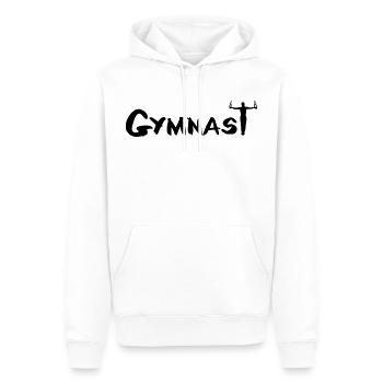 Gymnastics, Turnen, Turner - Männer Premium Bio Hoodie - Weiß - Vorne - Nico (187cm)