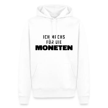 Tolles Geschenk für Studenten - Männer Premium Bio Hoodie - Weiß - Vorne - Nico (187cm)