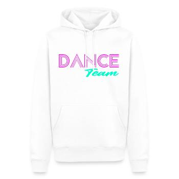 Dance - Männer Premium Bio Hoodie - Weiß - Vorne - Nico (187cm)