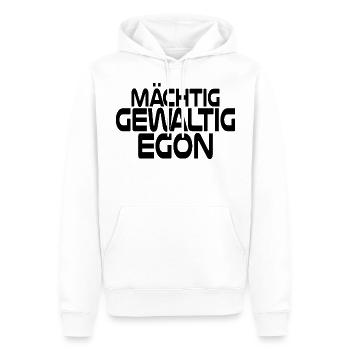 Benny Egon Olsen Coup DDR Ostalgie - Männer Premium Bio Hoodie - Weiß - Vorne - Nico (187cm)
