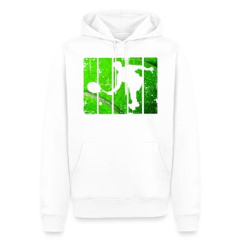 Tennis Players Tennis Sport - Men’s Premium Organic Hoodie - white - Front - Nico (187cm)