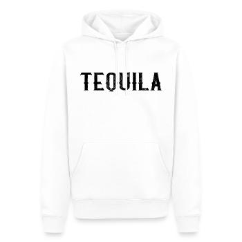 TEQUILA - Männer Premium Bio Hoodie - Weiß - Vorne - Nico (187cm)