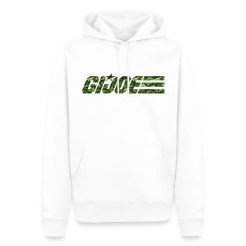 G.I. Joe Logo En Couleurs Camouflage - Sweat à capuche Premium bio Homme - blanc - Devant - Nico (187cm)