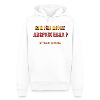 Malle Tour - Männer Premium Bio Hoodie - Weiß - Vorne - Nico (187cm)