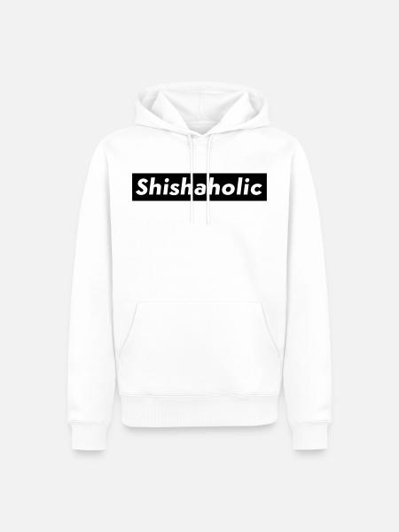 Shishaholics - Männer Premium Bio Hoodie - Weiß