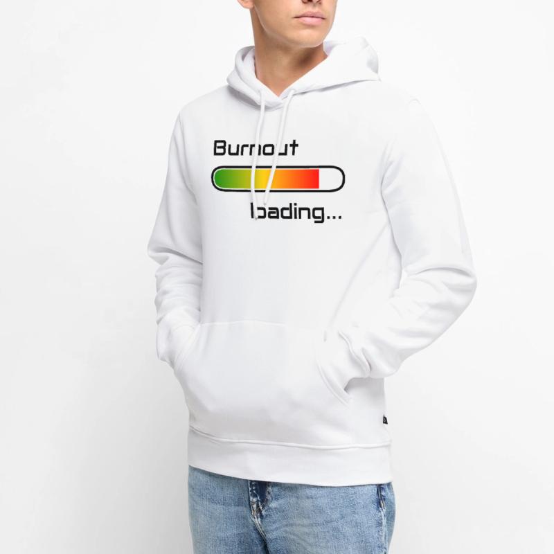 burnout loading, burnout loading, Burnout load Sweat à capuche Premium bio Homme