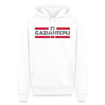 Gaziantep 27 Türkei Turkiye Geschenk Urlaub TR - Männer Premium Bio Hoodie - Weiß - Vorne - Nico (187cm)