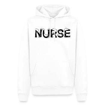 Text Eis Weihnachten Kostüm Krankenschwester - Männer Premium Bio Hoodie - Weiß - Vorne - Nico (187cm)