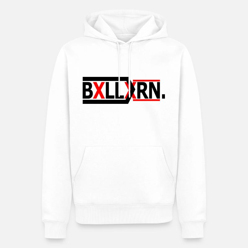 BXLLXRN - Männer Premium Bio Hoodie - Weiß
