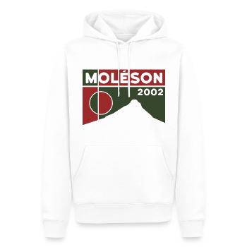 Moléson Höhe Wanderung Wandern Fribourg Souvenir - Männer Premium Bio Hoodie - Weiß - Vorne - Nico (187cm)