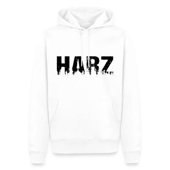 Harz Wald Natur - Männer Premium Bio Hoodie - Weiß - Vorne - Nico (187cm)