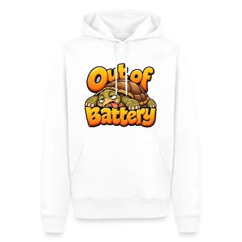 Landschildkröte - Männer Premium Bio Hoodie - Weiß - Vorne - Nico (187cm)