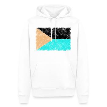 Tschechien INVERS - Männer Premium Bio Hoodie - Weiß - Vorne - Nico (187cm)
