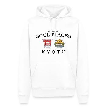 Kyoto, Japan, Soul Places Fushimi Inari Taisha - Männer Premium Bio Hoodie - Weiß - Vorne - Nico (187cm)