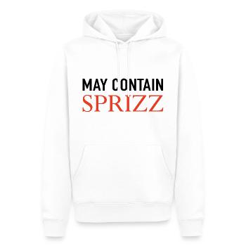 May Contain Sprizz - Männer Premium Bio Hoodie - Weiß - Vorne - Nico (187cm)