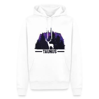 Taunus Feldberg Natur - Männer Premium Bio Hoodie - Weiß - Vorne - Nico (187cm)