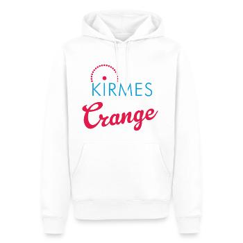 Kirmes Crange - Männer Premium Bio Hoodie - Weiß - Vorne - Nico (187cm)