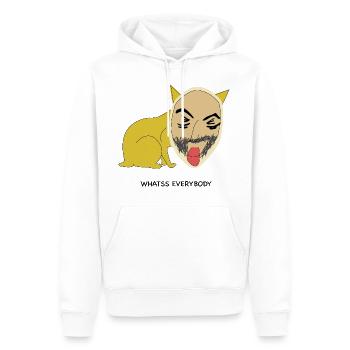 Tom Segura: The Choke. Your mom's house - Sweat à capuche Premium bio Homme - blanc - Devant - Nico (187cm)