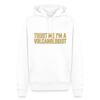 Volcanologist Trust me Volcanology - Männer Premium Bio Hoodie - Weiß - Vorne - Nico (187cm)