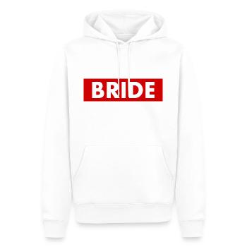 Bride - Männer Premium Bio Hoodie - Weiß - Vorne - Nico (187cm)