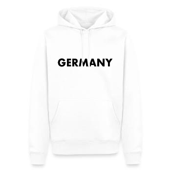 Germany - Sweat à capuche Premium bio Homme - blanc - Devant - Nico (187cm)
