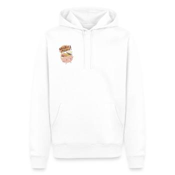 Grüßli Müsli!  - Männer Premium Bio Hoodie - Weiß - Vorne - Nico (187cm)