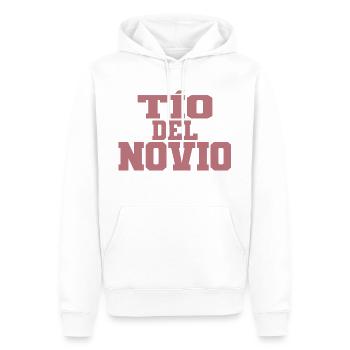 Cadeau de mariage Oncle Homme de Tio del Novio Groom - Sweat à capuche Premium bio Homme - blanc - Devant - Nico (187cm)