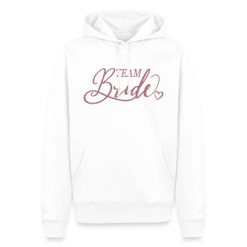 Équipe mariée, Enterrement de vie de jeune fille - Sweat à capuche Premium bio Homme - blanc - Devant - Nico (187cm)