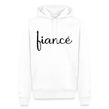 Verlobte Matching Verlobung Geschenk Hochzeit des Bräutigams - Männer Premium Bio Hoodie - Weiß - Vorne - Nico (187cm)