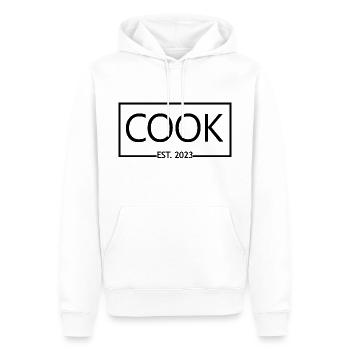 Koch Est. 2023 Abschluss Kochkunst Student - Männer Premium Bio Hoodie - Weiß - Vorne - Nico (187cm)