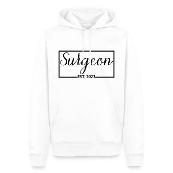 Surgeon Est. 2023 Graduated Surgeon Doctor Student - Men’s Premium Organic Hoodie - white - Front - Nico (187cm)