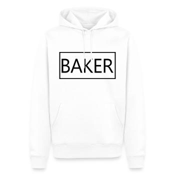 Baker Proud graduierter Baking Pastry Student - Männer Premium Bio Hoodie - Weiß - Vorne - Nico (187cm)