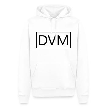 DVM Proud Graduated Veterinary Student Gift - Men’s Premium Organic Hoodie - white - Front - Nico (187cm)