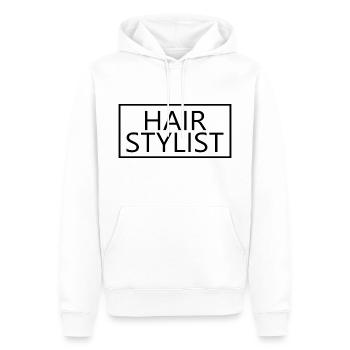 Friseur Stolzes graduiertes Friseurgeschenk - Männer Premium Bio Hoodie - Weiß - Vorne - Nico (187cm)