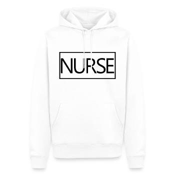 Krankenschwester-stolzes graduiertes Krankenpflege-Studenten-Geschenk - Männer Premium Bio Hoodie - Weiß - Vorne - Nico (187cm)