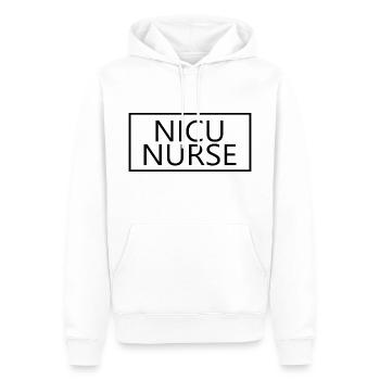 NICU Krankenschwester Stolze Neugeborene Intensivpflegerin - Männer Premium Bio Hoodie - Weiß - Vorne - Nico (187cm)