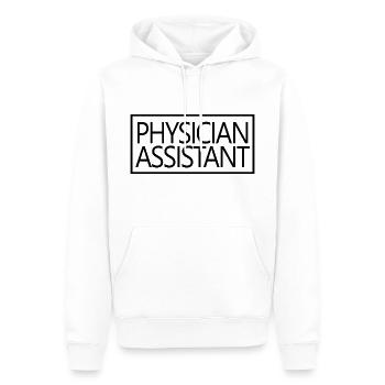 Arzthelferin Stolzes Arzthelfergeschenk - Männer Premium Bio Hoodie - Weiß - Vorne - Nico (187cm)