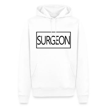 Chirurg Stolzer graduierter Chirurg-Doktorstudent - Männer Premium Bio Hoodie - Weiß - Vorne - Nico (187cm)