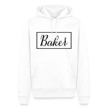 Baker Proud graduierter Baking Pastry Student - Männer Premium Bio Hoodie - Weiß - Vorne - Nico (187cm)