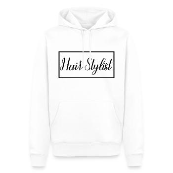 Friseur Stolzes graduiertes Friseurgeschenk - Männer Premium Bio Hoodie - Weiß - Vorne - Nico (187cm)