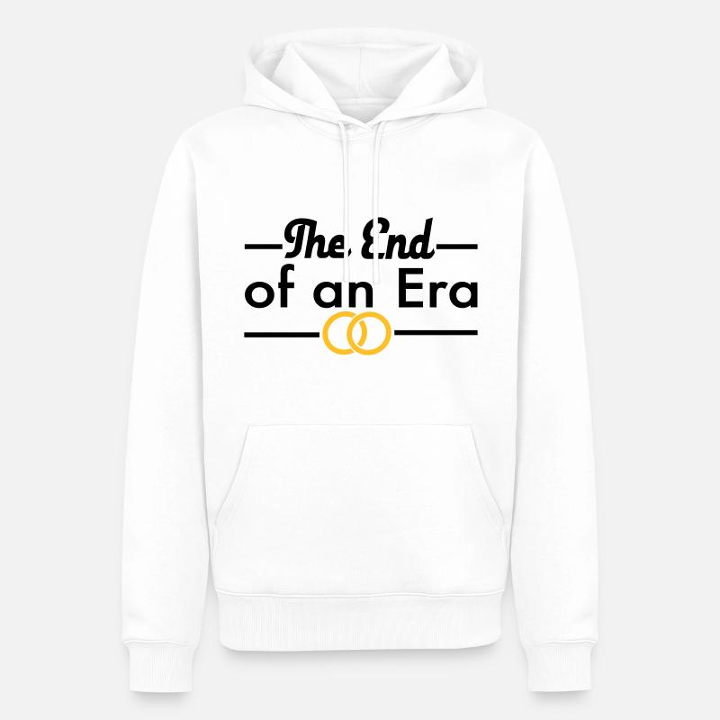 Junggesellenabschied - Männer Premium Bio Hoodie - Weiß