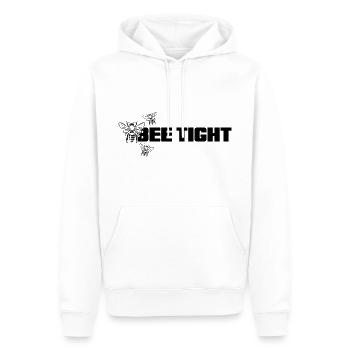 Imker Hobbyimker "bee tight" Honig machen - Männer Premium Bio Hoodie - Weiß - Vorne - Nico (187cm)
