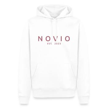 2023 Verlobungsgeschenk Hochzeit des Bräutigams - Männer Premium Bio Hoodie - Weiß - Vorne - Nico (187cm)