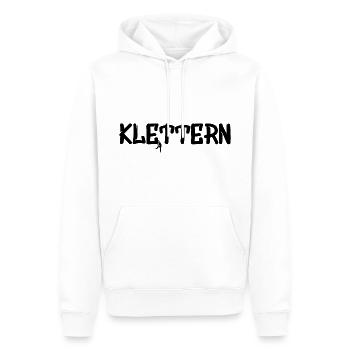 Klettern - Männer Premium Bio Hoodie - Weiß - Vorne - Nico (187cm)