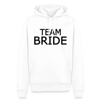 Team bride - Männer Premium Bio Hoodie - Weiß - Vorne - Nico (187cm)