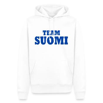 Team suomi - Männer Premium Bio Hoodie - Weiß - Vorne - Nico (187cm)